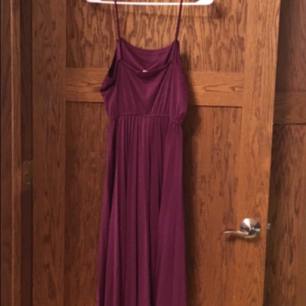 Purple dress